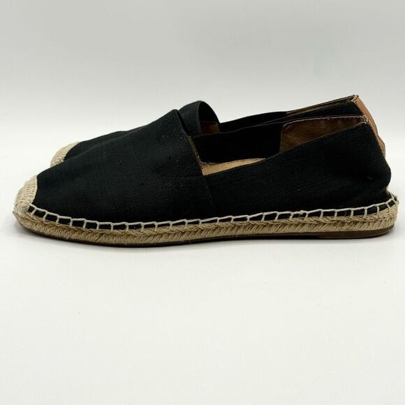 Vionic Valeri Black Espadrille Canvas Slip-On Shoes - Women’s US 9 / EU 41 - Picture 4 of 12